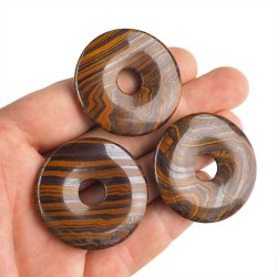 JASPIS Z HEMATYTEM - WISIOREK 38-40 mm