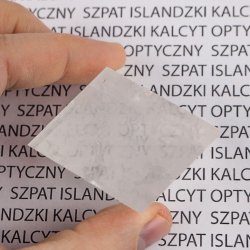 KALCYT OPTYCZNY - SZPAT ISLANDZKI - KRYSZTAŁ 58 mm - MEKSYK