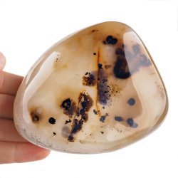 AGAT, CHALCEDON Z DENDRYTAMI - OTOCZAK 107 mm - MADAGASKAR