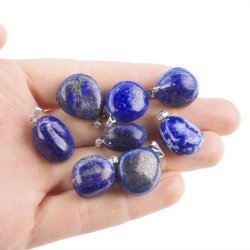 LAPIS LAZULI - WISIOREK Z KAMIENIEM NATURALNYM - 20-24 mm