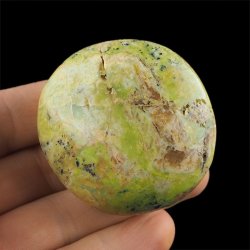 OPAL ZIELONY - OTOCZAK 52 mm - MADAGASKAR