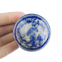 LAPIS LAZULI - KULA Z KAMIENIA - 56 mm - AFGANISTAN