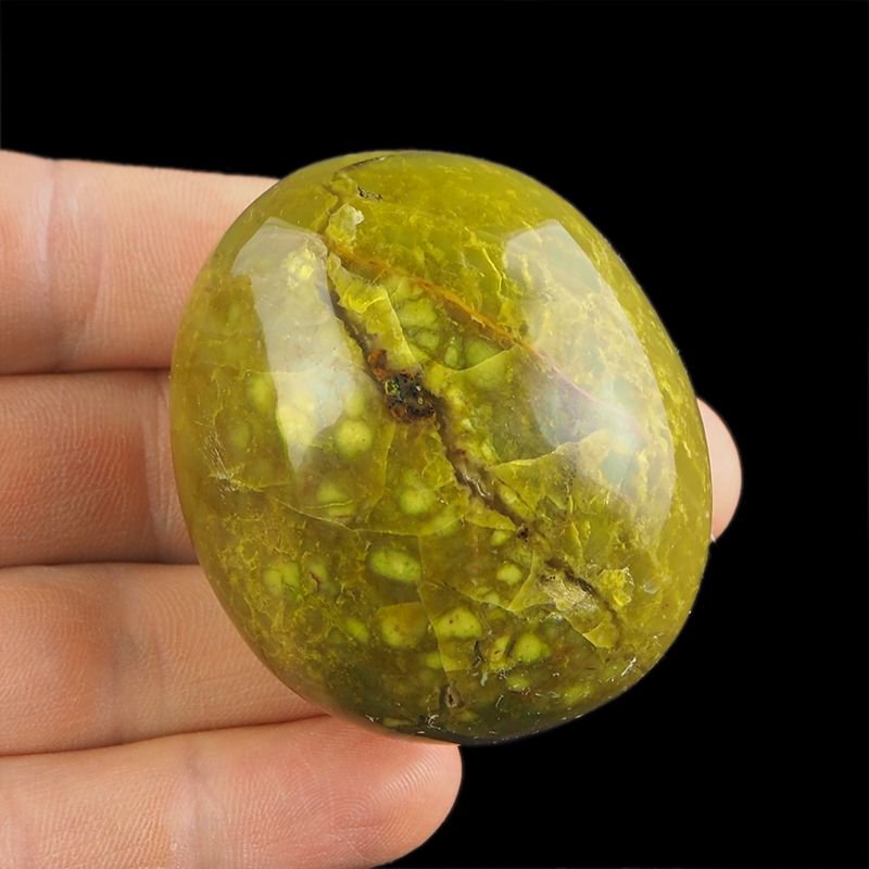 OPAL ZIELONY - OTOCZAK 52 mm - MADAGASKAR