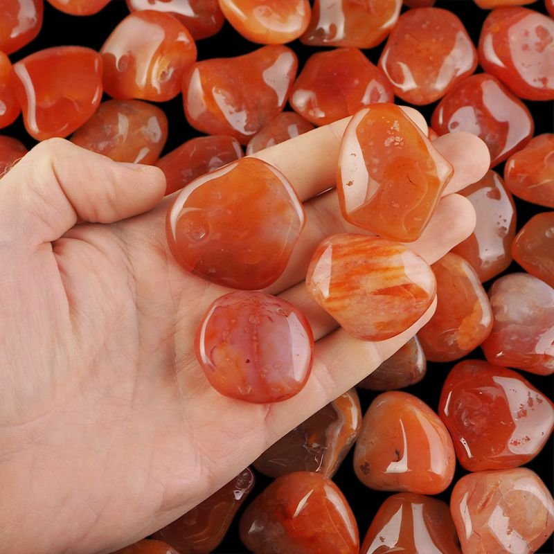 KARNEOL - OTOCZAK - 30-40 mm - MALAWI