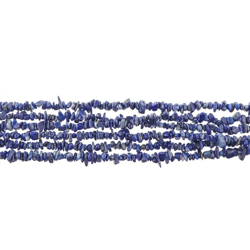 LAPIS LAZULI - NASZYJNIK Z NATURALNYCH KAMIENI - 85-90 cm