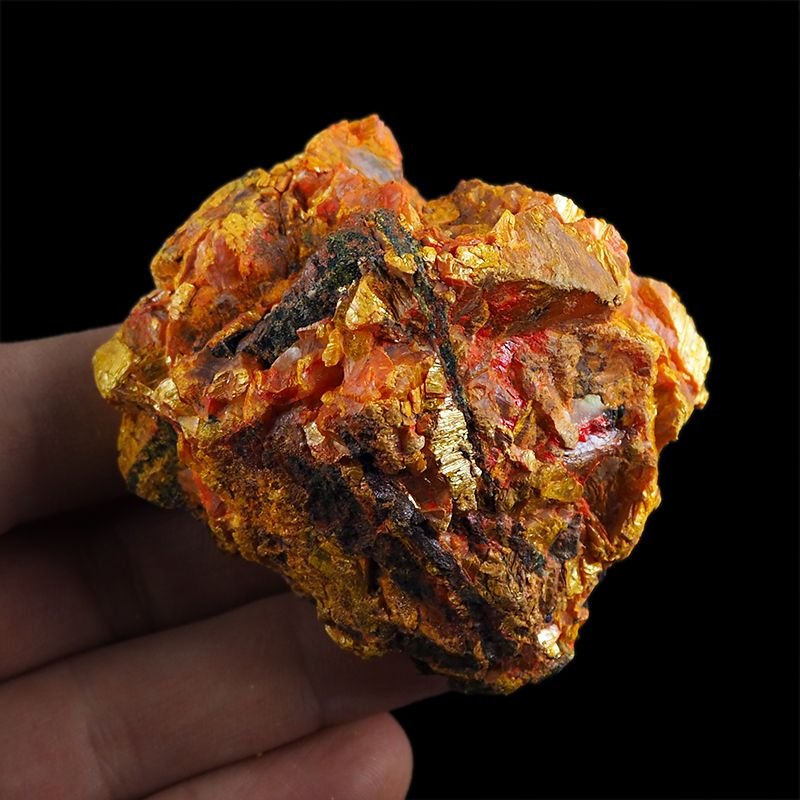 AURYPIGMENT, REALGAR, KALCYT - 56 mm - CHINY