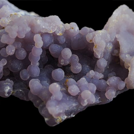 CHALCEDON WINOGRONOWY, AGAT (AMETYST) WINOGRONOWY - 53 mm - INDONEZJA