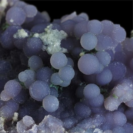 CHALCEDON WINOGRONOWY, AGAT (AMETYST) WINOGRONOWY - 62 mm - INDONEZJA