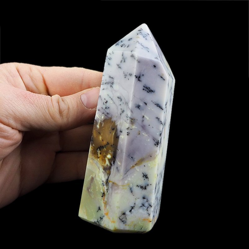 OPAL Z DENDRYTAMI - OBELISK - 114 mm - MADAGASKAR