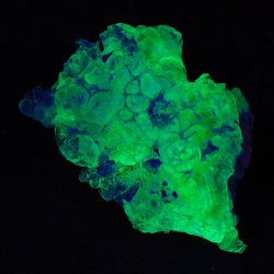 OPAL WODNY  (HIALIT) - FLUORESCENCYJNY - 31 mm - NAMIBIA