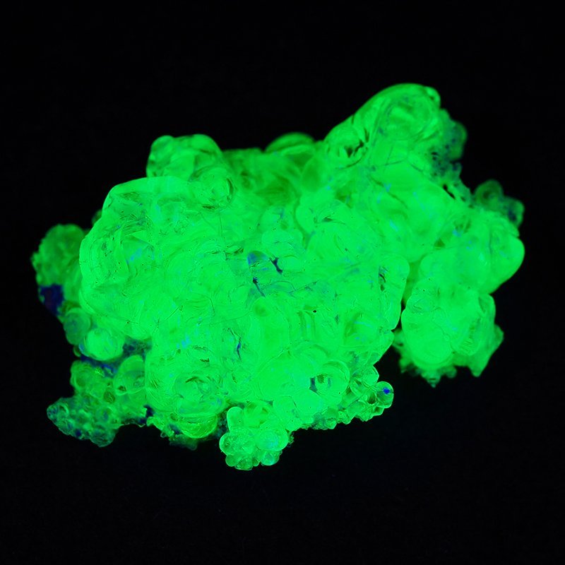 OPAL WODNY  (HIALIT) - FLUORESCENCYJNY - 26 mm - NAMIBIA