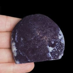 AGAT FIOLETOWY - STOJĄCA FORMA - 61mm - BRAZYLIA