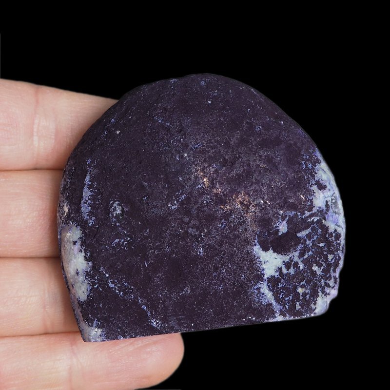 AGAT FIOLETOWY - STOJĄCA FORMA - 61mm - BRAZYLIA