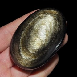 OBSYDIAN ZŁOCISTY - MYDEŁKO - 69 mm - MEKSYK