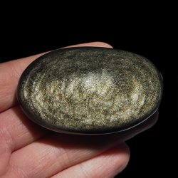 OBSYDIAN ZŁOCISTY - MYDEŁKO - 64 mm - MEKSYK