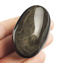 OBSYDIAN ZŁOCISTY - MYDEŁKO - 62 mm - MEKSYK