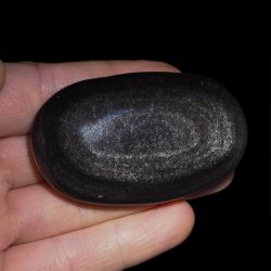 OBSYDIAN SREBRNY - MYDEŁKO - 66 mm - MEKSYK