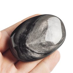 OBSYDIAN SREBRNY - MYDEŁKO - 69 mm - MEKSYK
