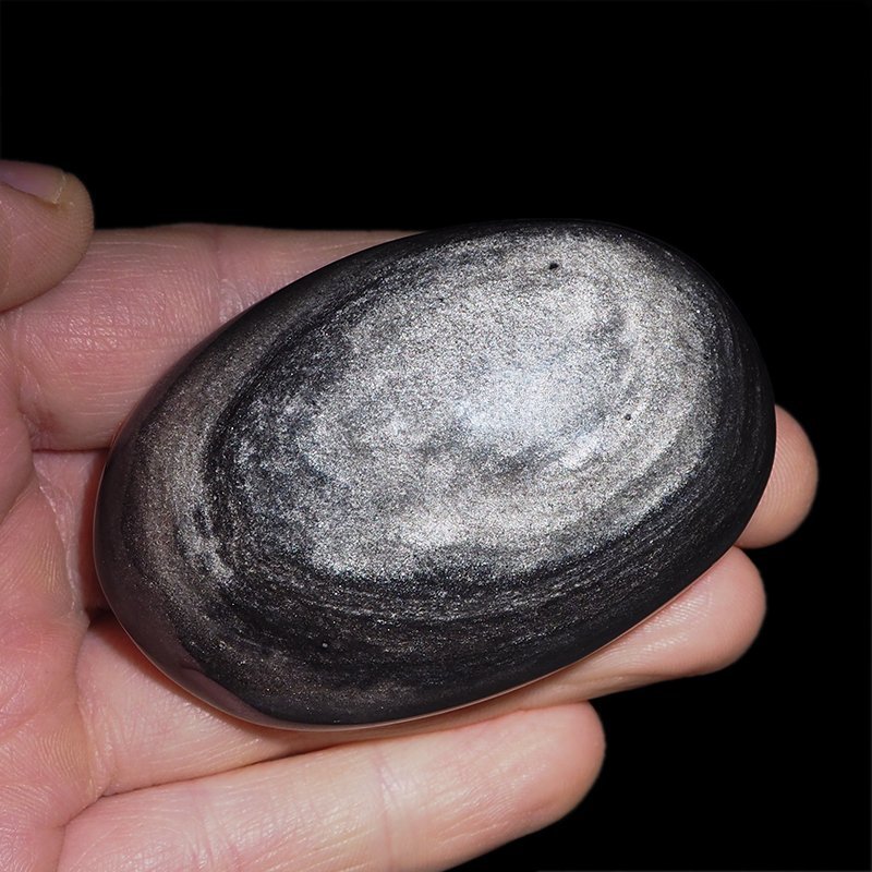 OBSYDIAN SREBRNY - MYDEŁKO - 69 mm - MEKSYK