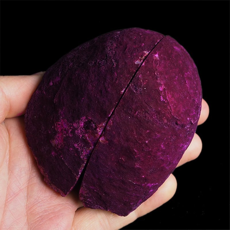 AGAT RÓŻOWY - DWIE POŁÓWKI -89 mm - BRAZYLIA