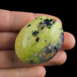 OPAL ZIELONY - OTOCZAK - 49 mm - MADAGASKAR