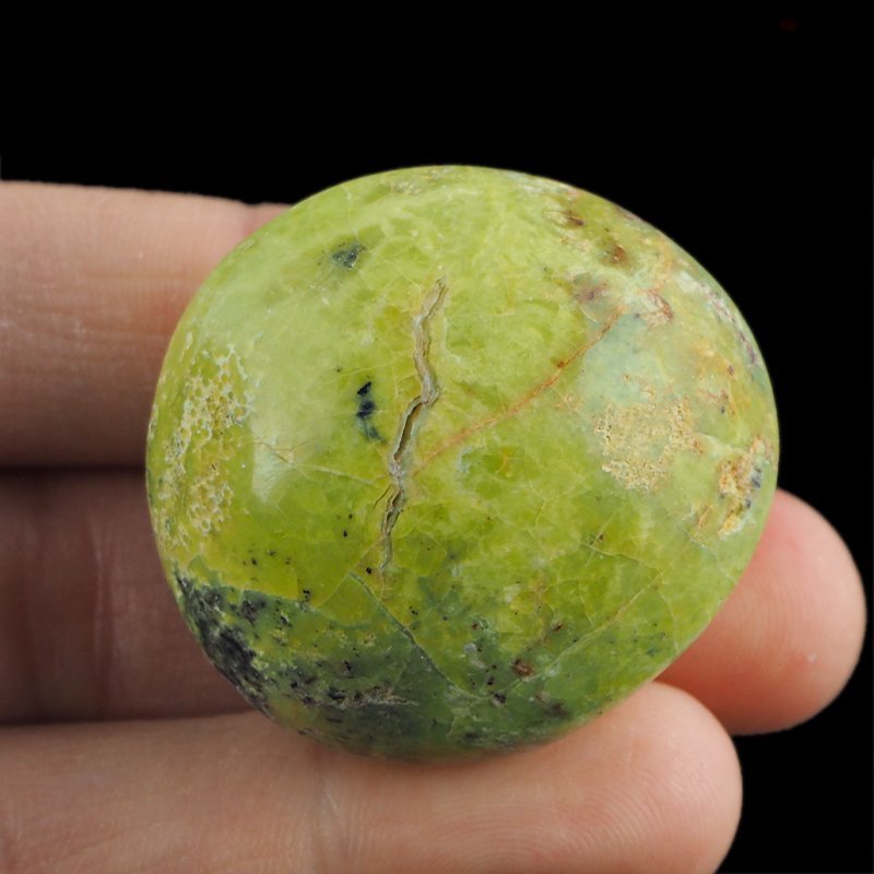 OPAL ZIELONY - OTOCZAK - 40 mm - MADAGASKAR