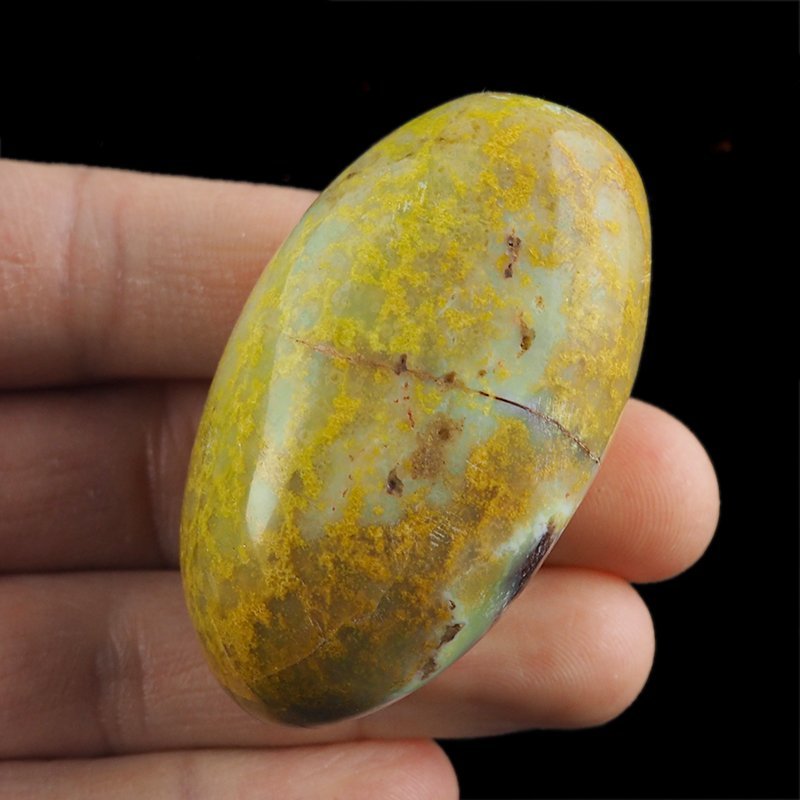 OPAL ZIELONY - OTOCZAK - 60 mm - MADAGASKAR
