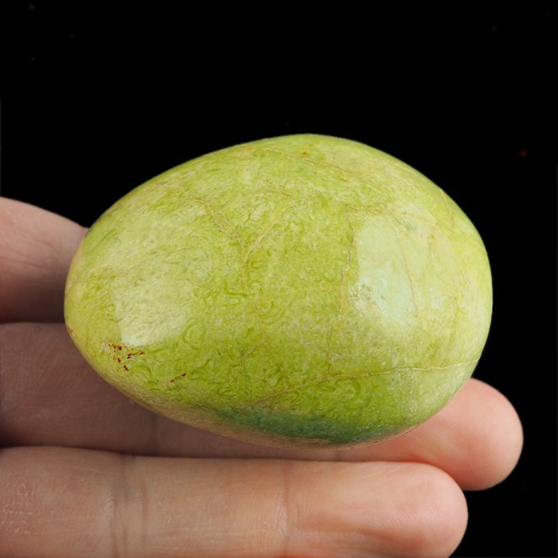 OPAL ZIELONY - OTOCZAK - 60 mm - MADAGASKAR