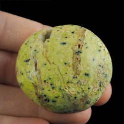 OPAL ZIELONY - OTOCZAK - 48 mm - MADAGASKAR