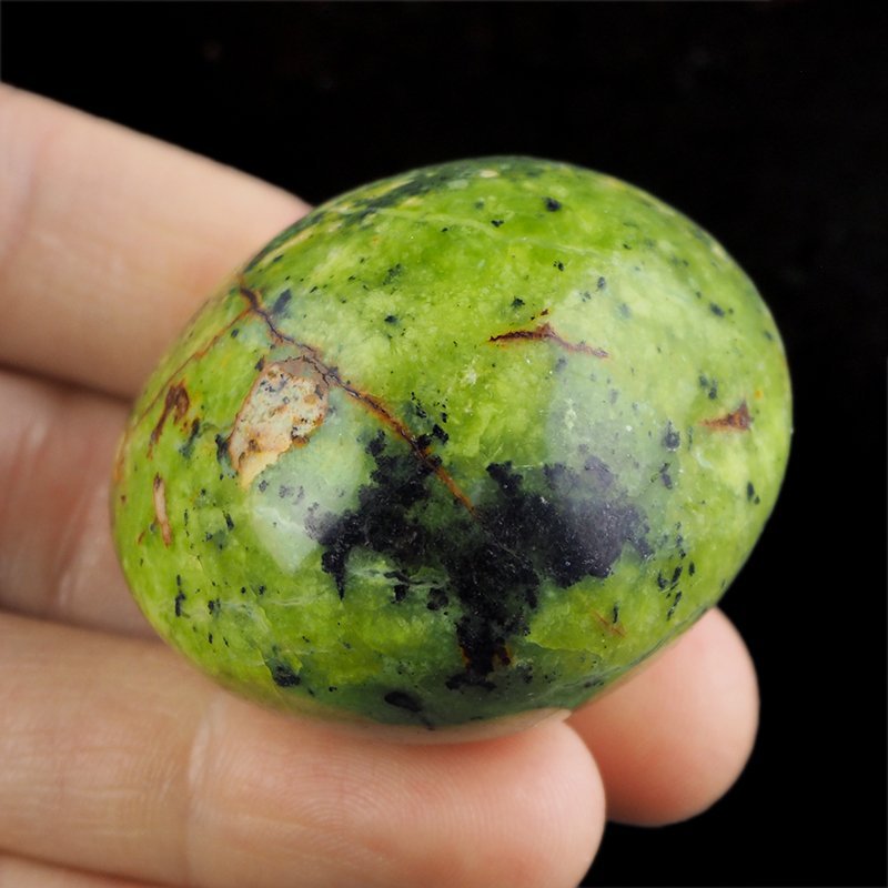 OPAL ZIELONY - OTOCZAK - 48 mm - MADAGASKAR