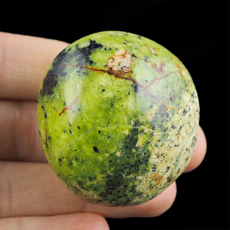 OPAL ZIELONY - OTOCZAK - 48 mm - MADAGASKAR