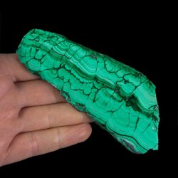 MALACHIT - POLEROWANA PŁYTKA - 122 mm - KONGO