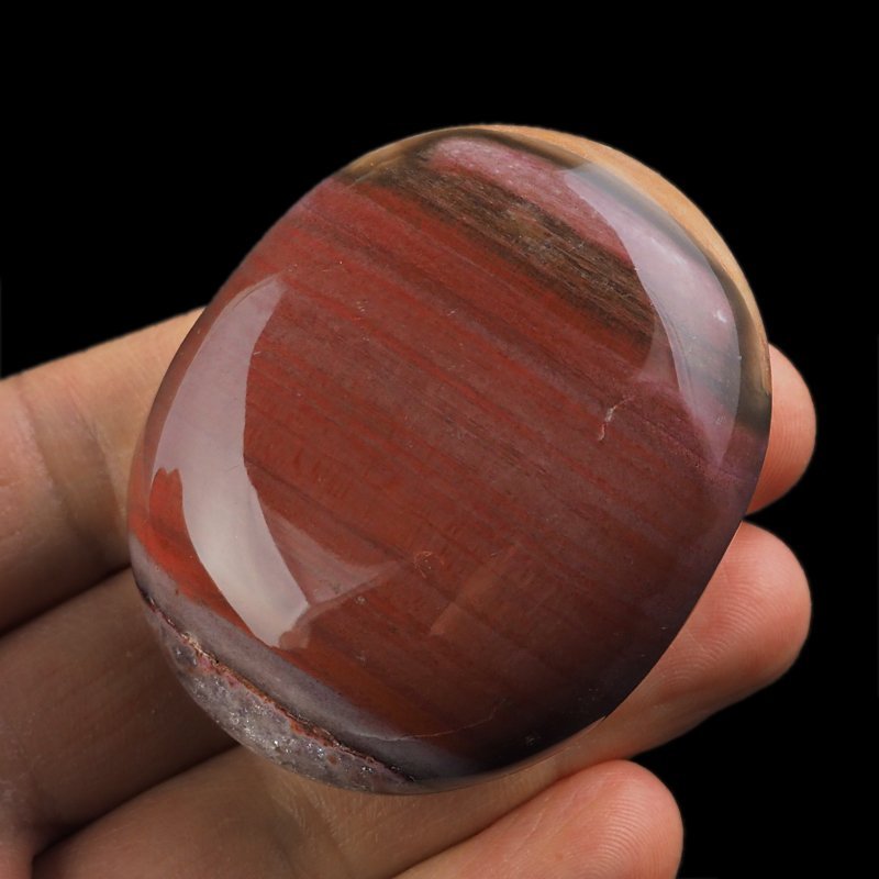 SKAMIENIAŁE DREWNO - OTOCZAK - 58 mm - MADAGASKAR