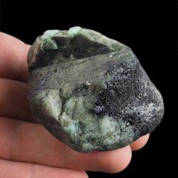 SZMARAGD, MOLIBDENIT - 63 mm - BRAZYLIA