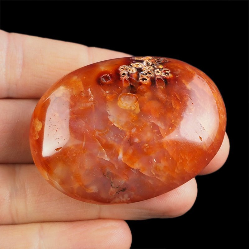 KARNEOL - OTOCZAK - 54 mm - MADAGASKAR