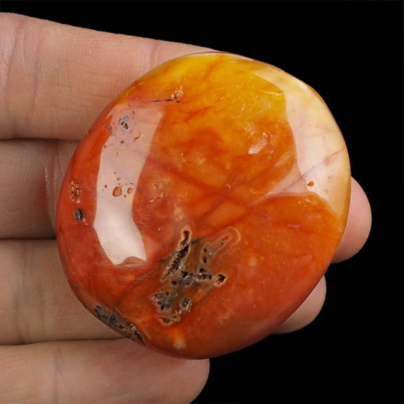 KARNEOL - OTOCZAK - 52 mm - MADAGASKAR