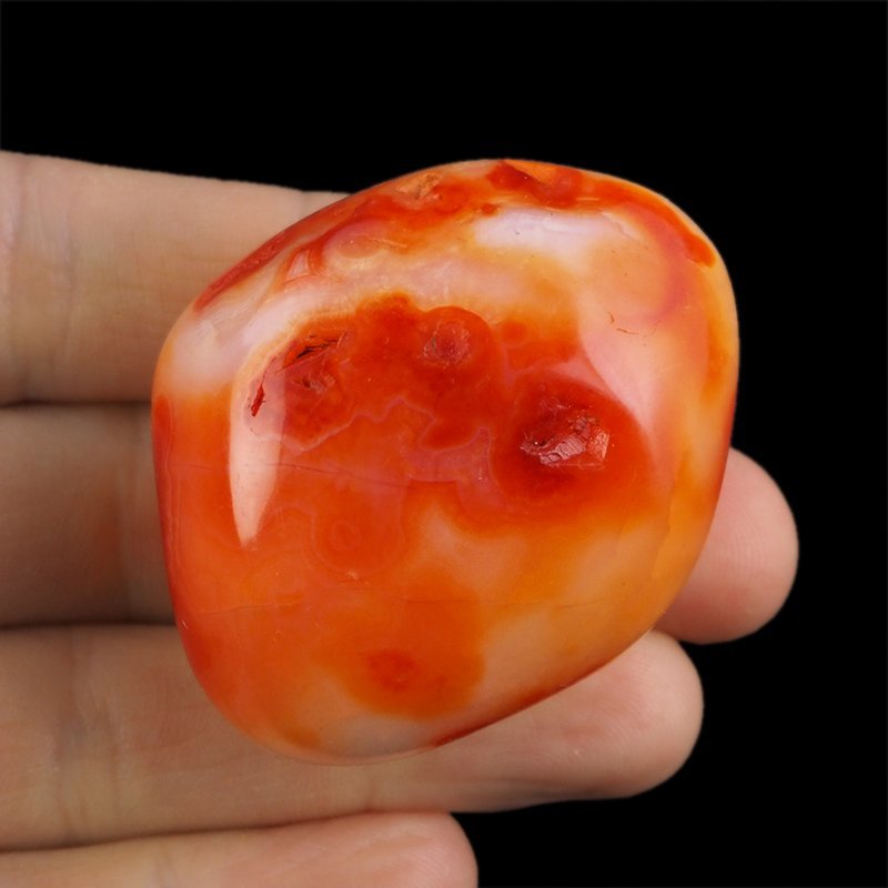 KARNEOL - OTOCZAK - 52 mm - MADAGASKAR