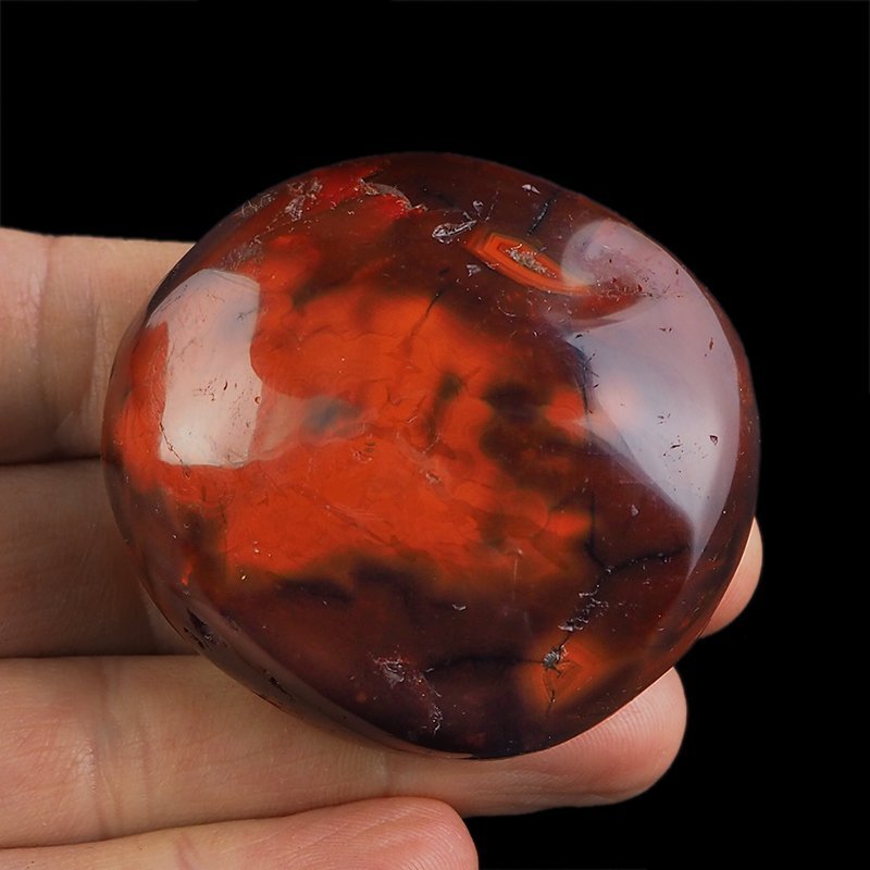 KARNEOL - OTOCZAK - 55 mm - MADAGASKAR