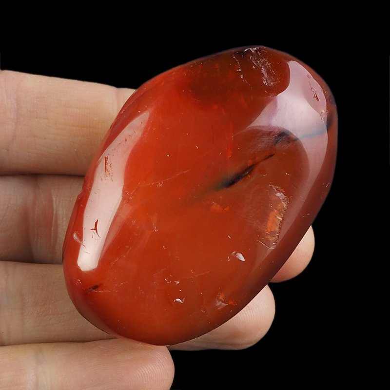 KARNEOL - OTOCZAK - 62 mm - MADAGASKAR
