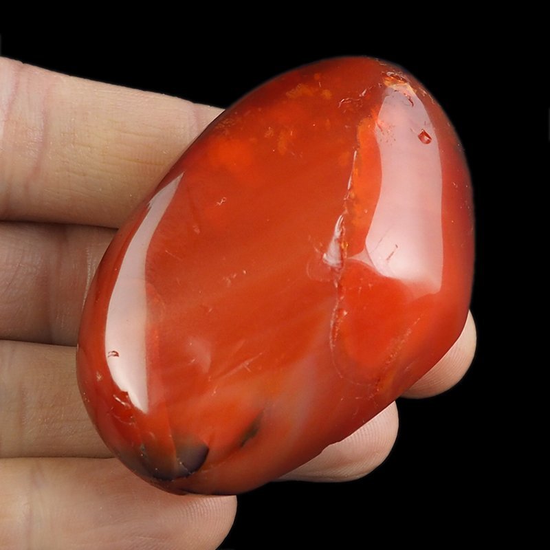 KARNEOL - OTOCZAK - 62 mm - MADAGASKAR