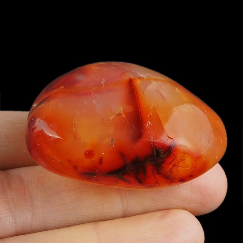 KARNEOL - OTOCZAK - 48 mm - MADAGASKAR