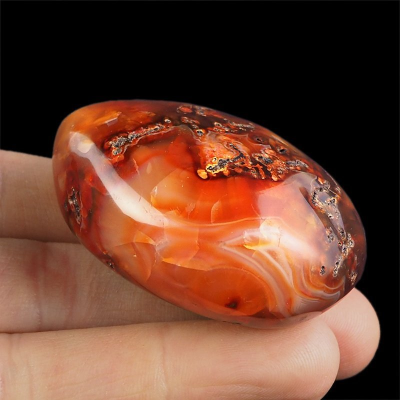KARNEOL - OTOCZAK - 54 mm - MADAGASKAR