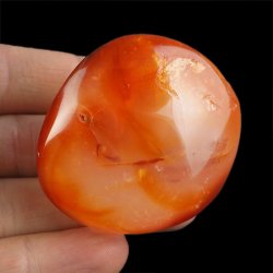 KARNEOL - OTOCZAK - 52 mm - MADAGASKAR