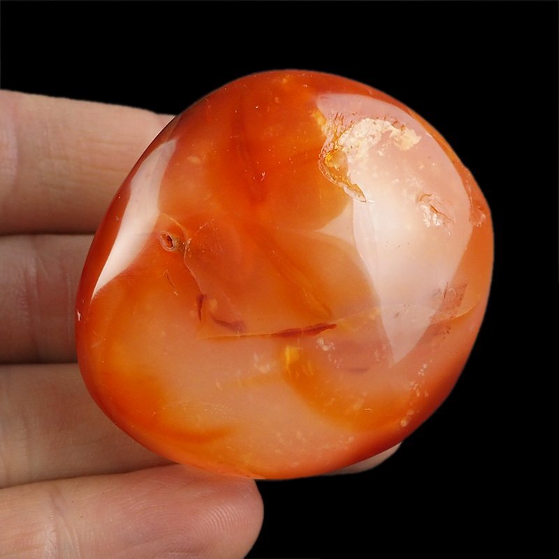 KARNEOL - OTOCZAK - 52 mm - MADAGASKAR