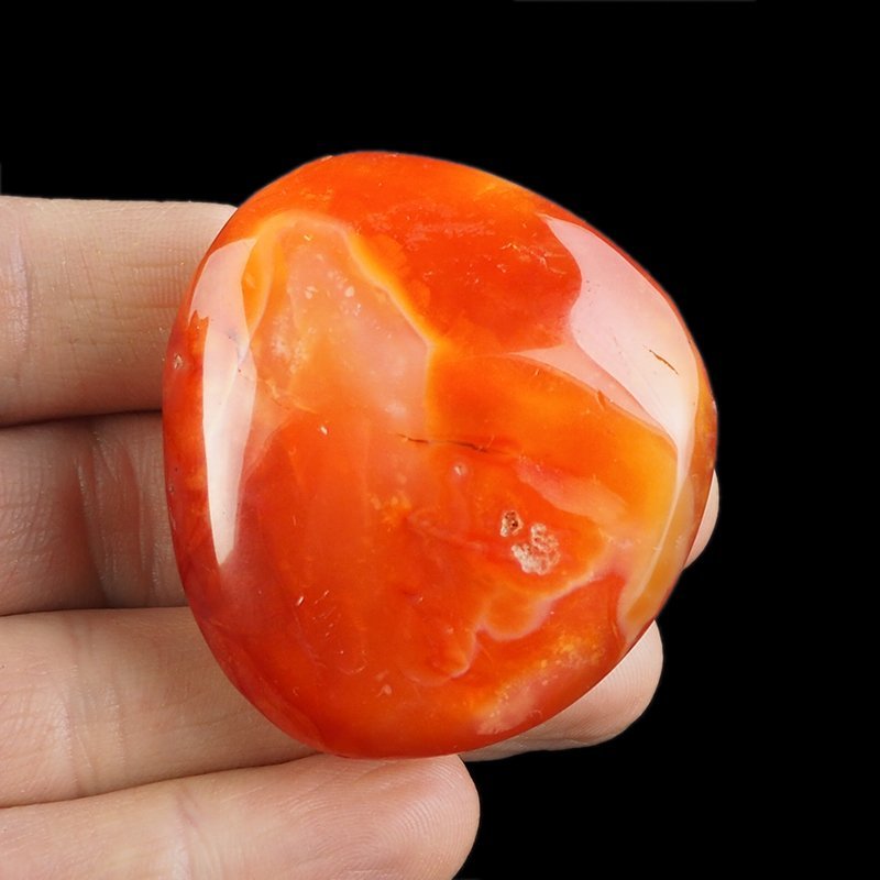 KARNEOL - OTOCZAK - 51 mm - MADAGASKAR