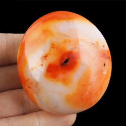 KARNEOL - OTOCZAK - 63 mm - MADAGASKAR