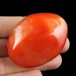 KARNEOL, AGAT - OTOCZAK - 55 mm - MADAGASKAR