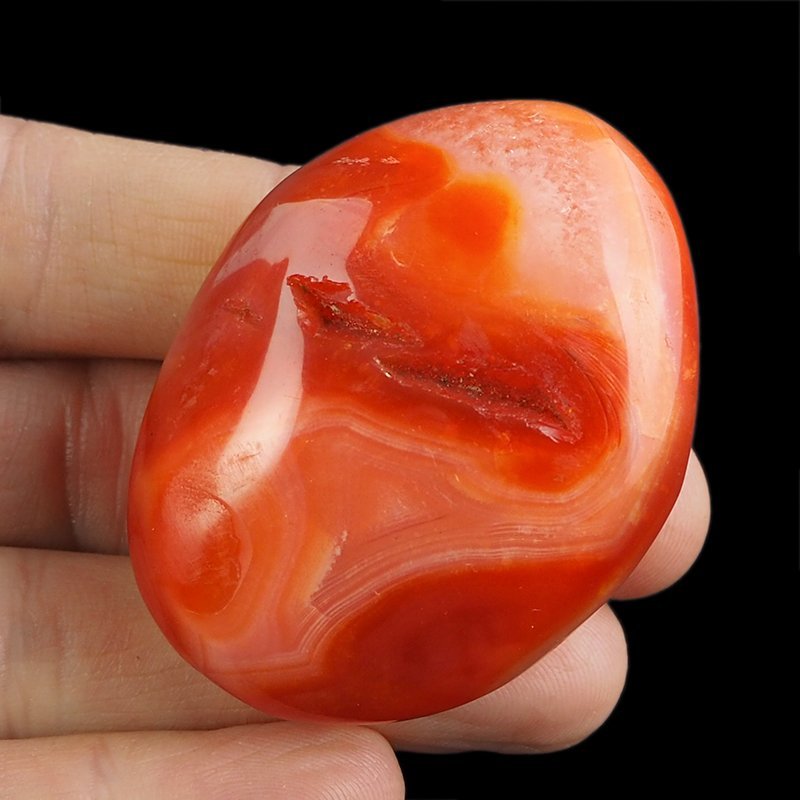 KARNEOL, AGAT - OTOCZAK - 55 mm - MADAGASKAR