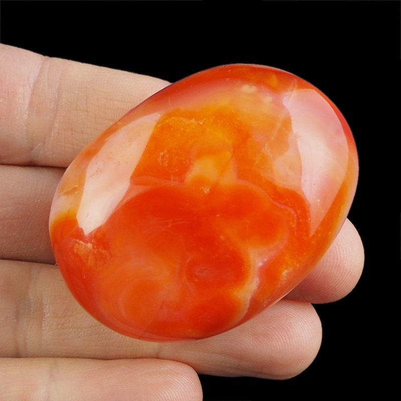 KARNEOL, AGAT - OTOCZAK - 52 mm - MADAGASKAR