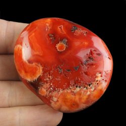 KARNEOL, AGAT - OTOCZAK - 60 mm - MADAGASKAR